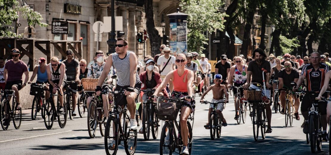 biciklis felvonulás I bike Budapest 2021