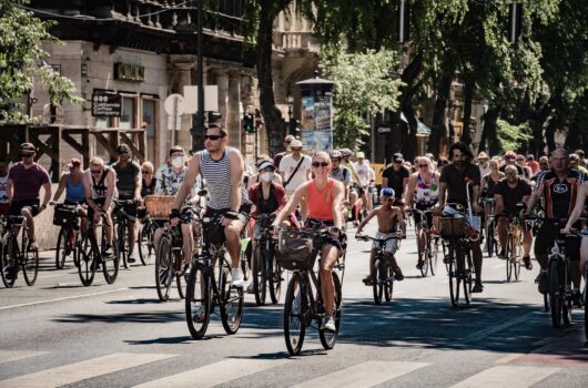 biciklis felvonulás I bike Budapest 2021