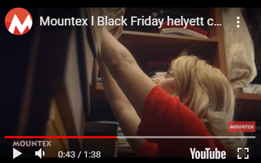 Mountex Black Friday Ne vásárolj semmit nap 2021