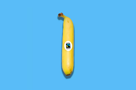 egyenes fairtrade banán